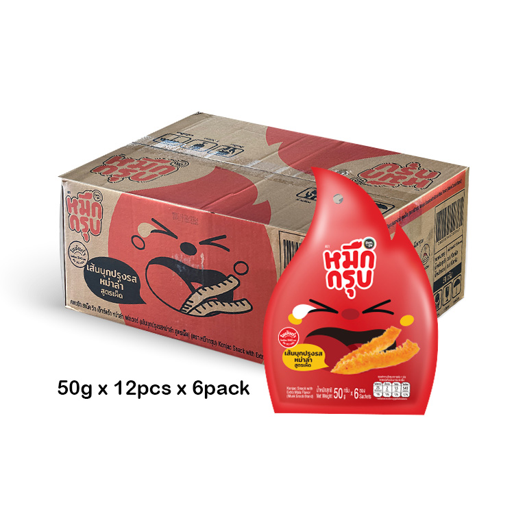 Muek Groob Brand Konjac Snack with Extra Mala Flavor